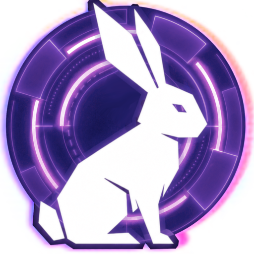 Holomatrix white rabbit portal logo