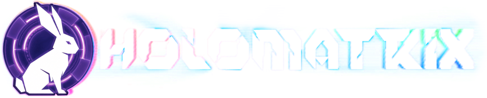 Holomatrix white rabbit portal logo